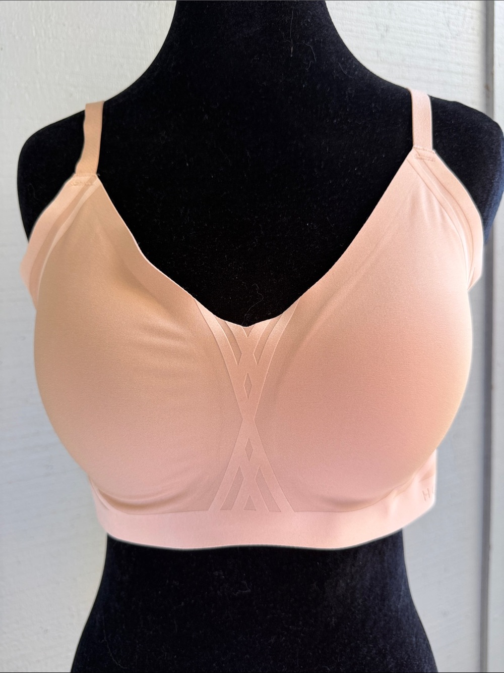 Honeylove Peach Seamless Wireless Comfort Bra